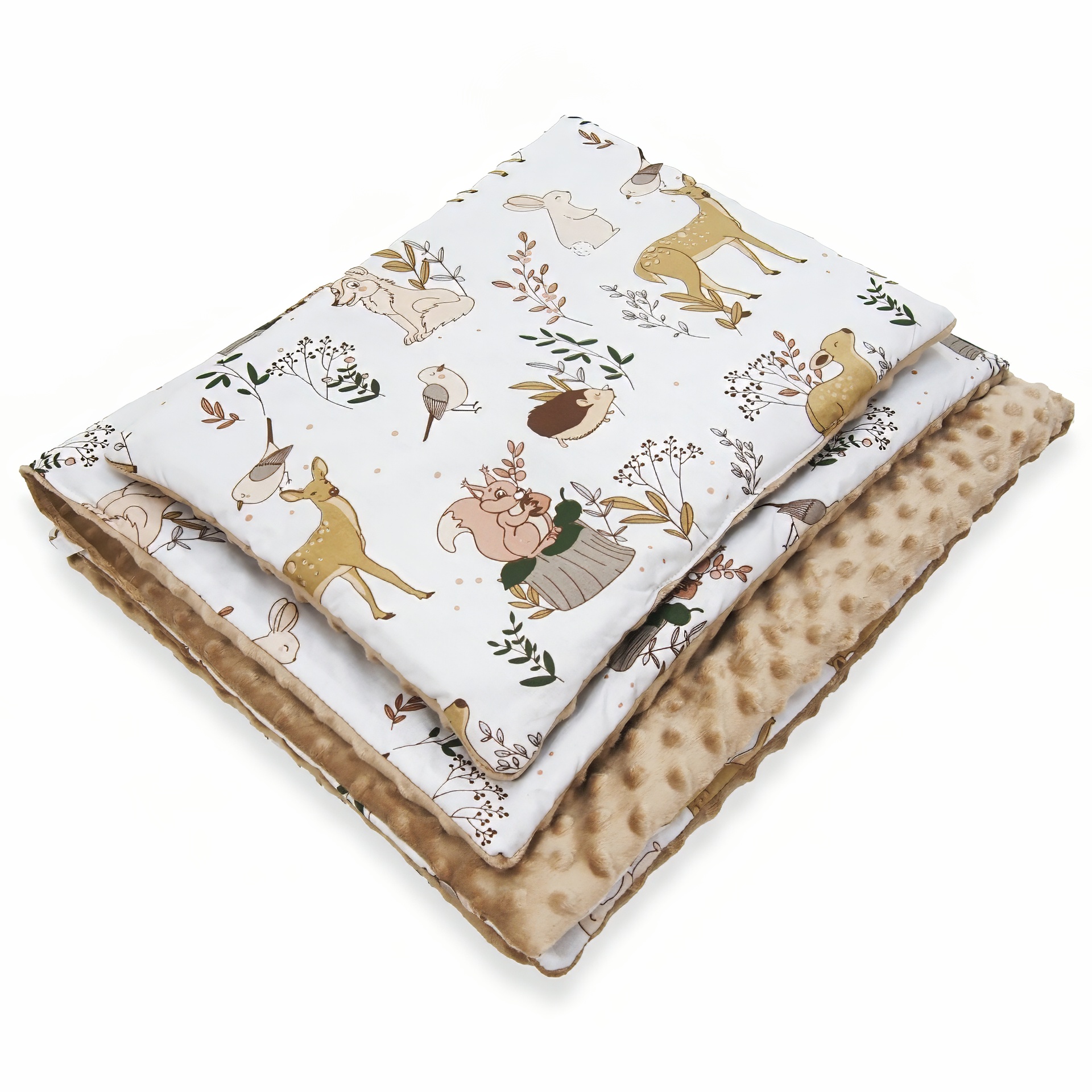 Kocyk Przedszkolaka Do Przedszkola Minky 100x135 Poduszka Kerstin