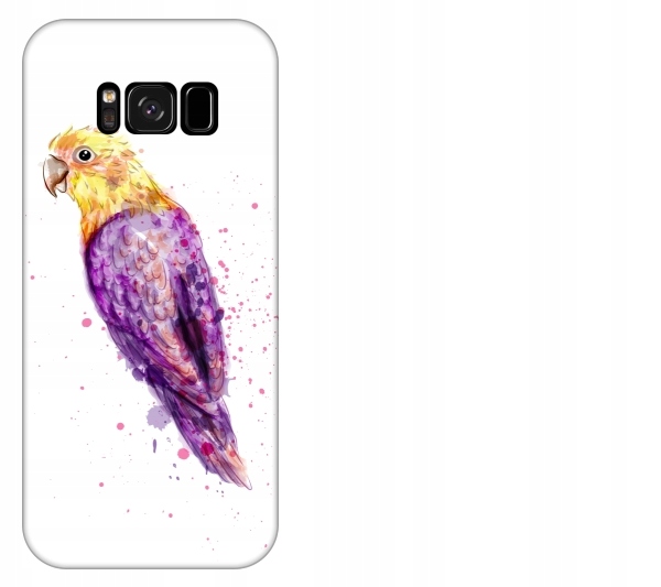 

Etui pokrowiec Samsung Galaxy S8 Ptak papuga akwar
