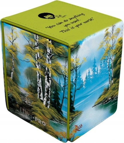 Ultra Pro: Alcove Flip Deck Box - Bob Ross - Lakeside Path