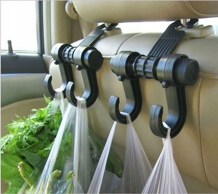 WIESZAK SAMOCHODOWY NA ZAGŁÓWEK SIEDZIENIE ZAKUPY TORBĘ DUŻY WYTRZYMAŁY Producent Ikonka