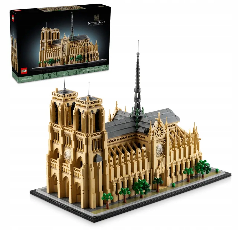 Lego Architecture – Notre-Dame v Paříži – 21061