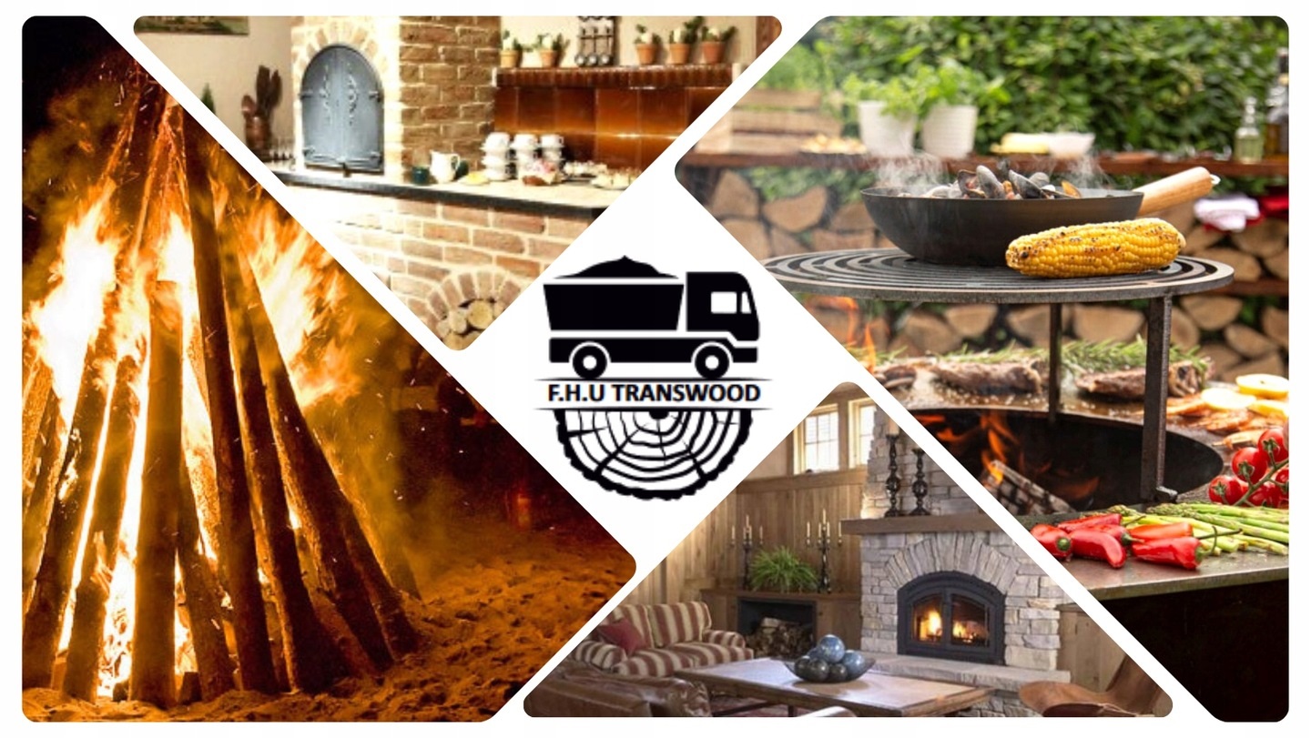 Kostka bez kory 35dm3 Drewno Kominkowe Fryza Dąb Opał KBK-18kg Transwood Waga 18 kg