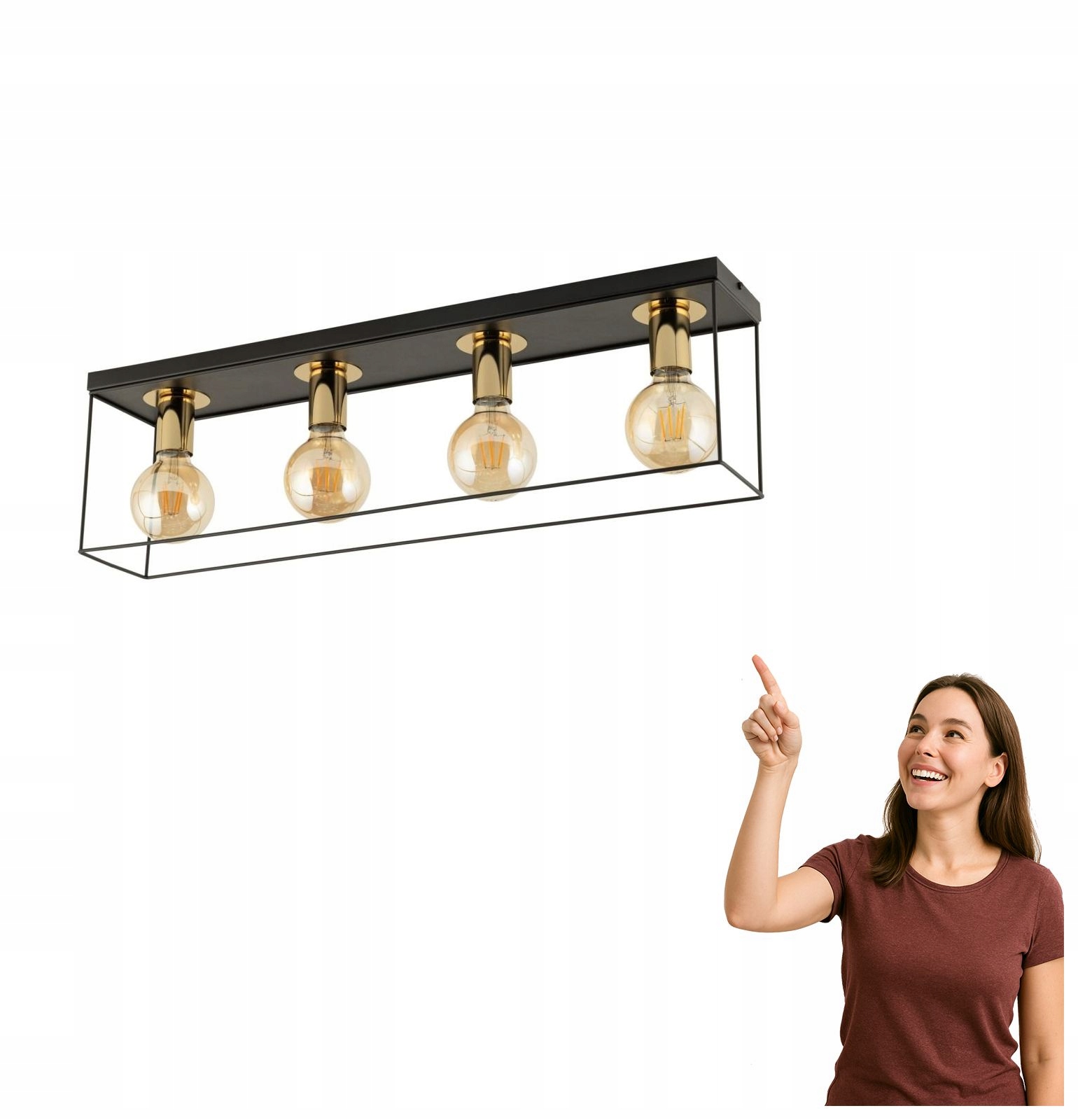 Stropná lampa Vox 4 40705 Sigma Lighting