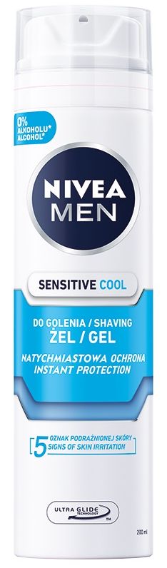 

Nivea Men Sensitive Chłodzący Żel Do Golenia 200ml