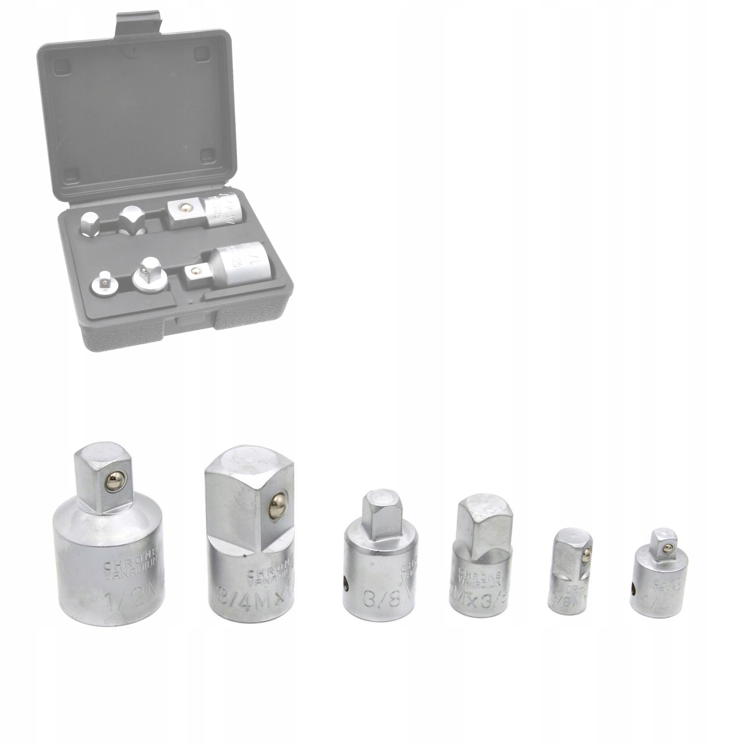 

Redukcje Adaptery 3/4 1/2 3/8 1/4 Redukcja Adapter