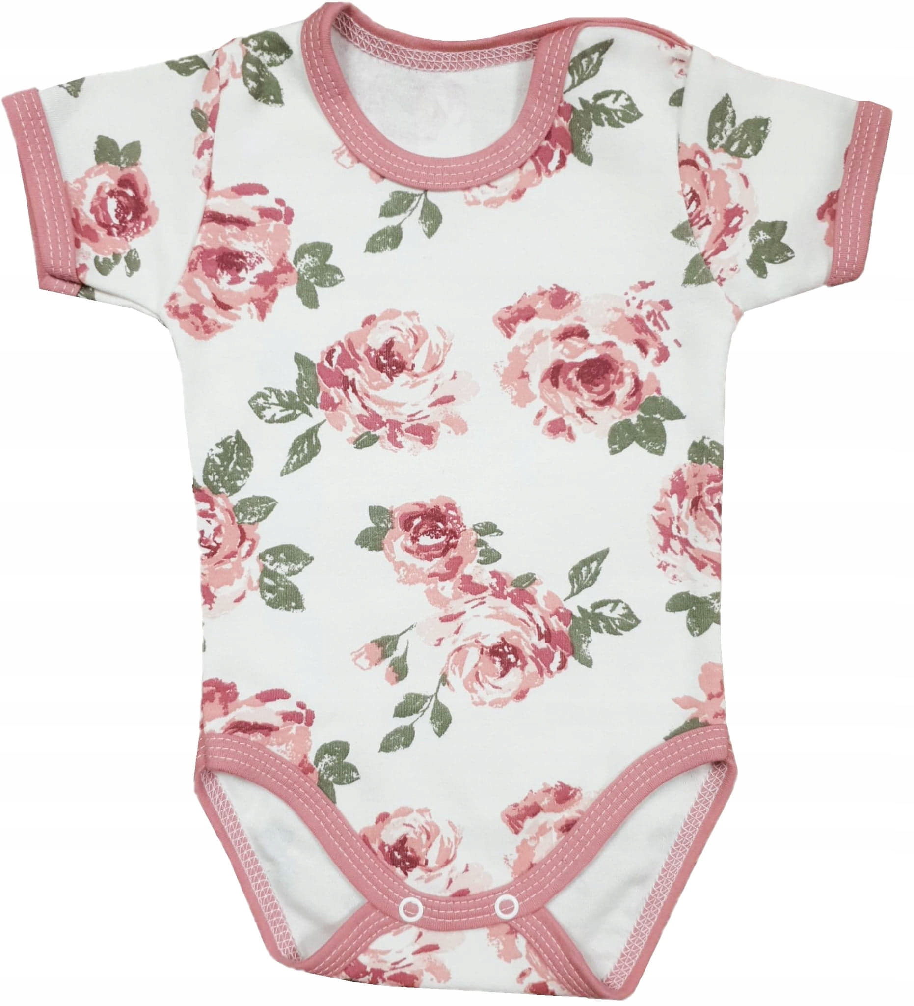 

Body niemowlęce Retro Róża krótki rękaw r.80