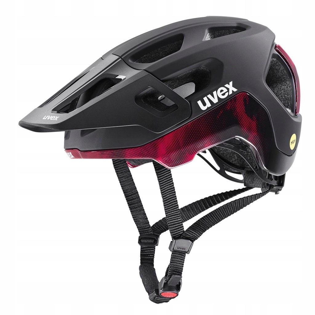 Kask rowerowy Uvex React Mips czerwony