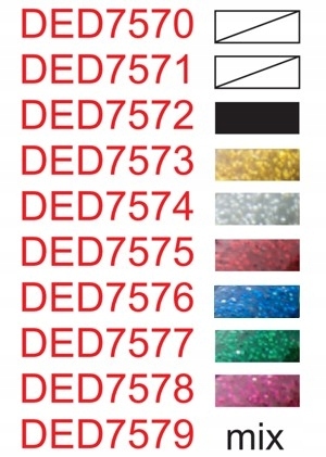 DEDRA DED7572 KLEJ NA GORĄCO CZARNY 100MM 12SZT Długość 100 mm