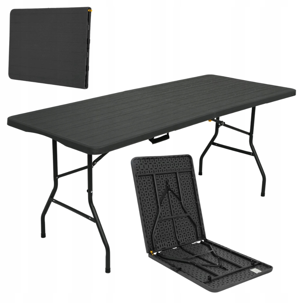 Zahradní cateringový skládací banketový turistický stůl velký 180 x 74 cm