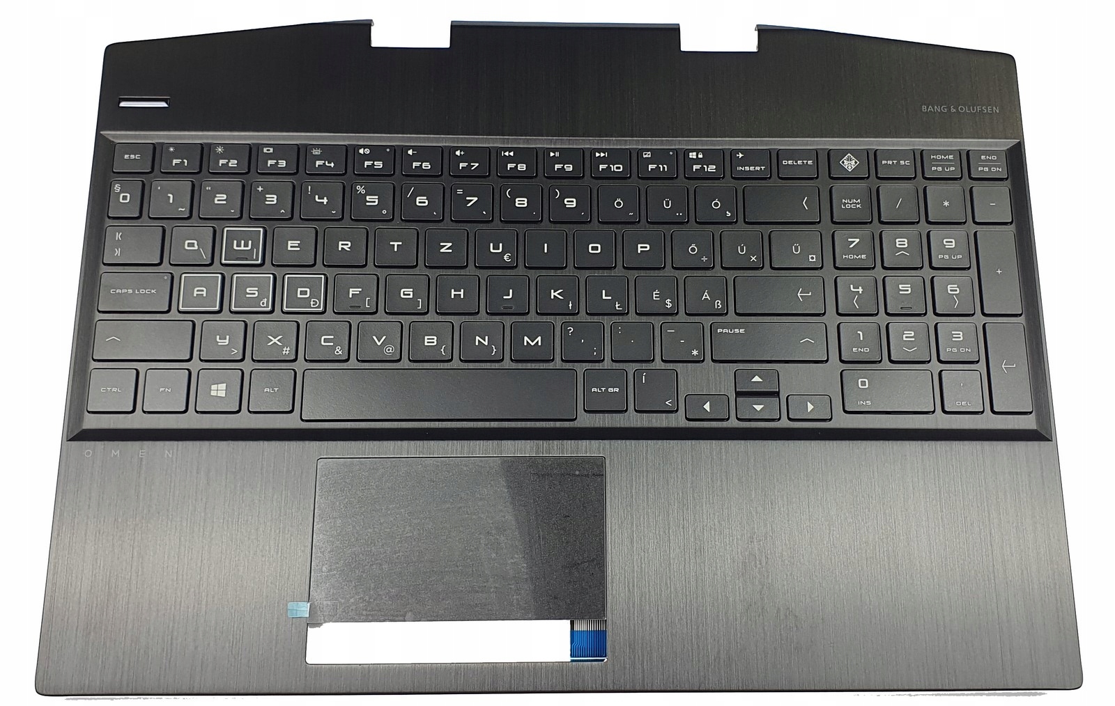 Hp Omen 15-DH Palmrest pouzdro klávesnice L61525