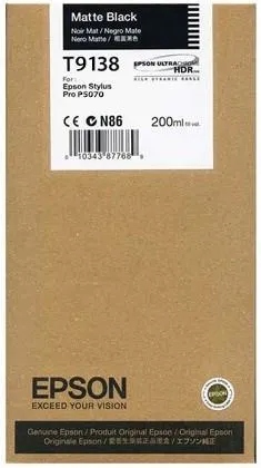 Tusz Epson T9138 C13T55W800 Czarny