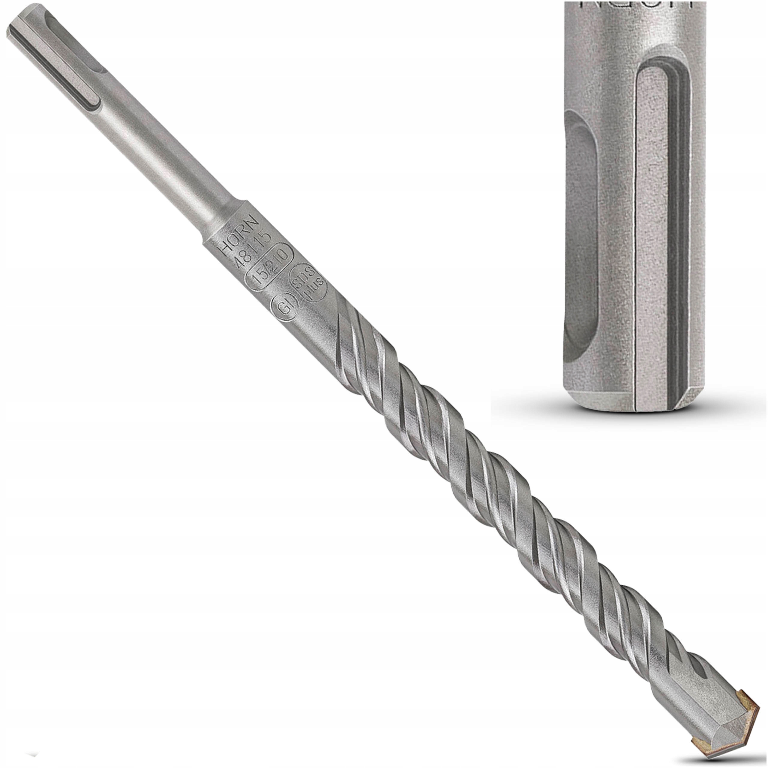 

Wiertło Do Muru Betonu fi 15x210 mm Sds-plus Widia