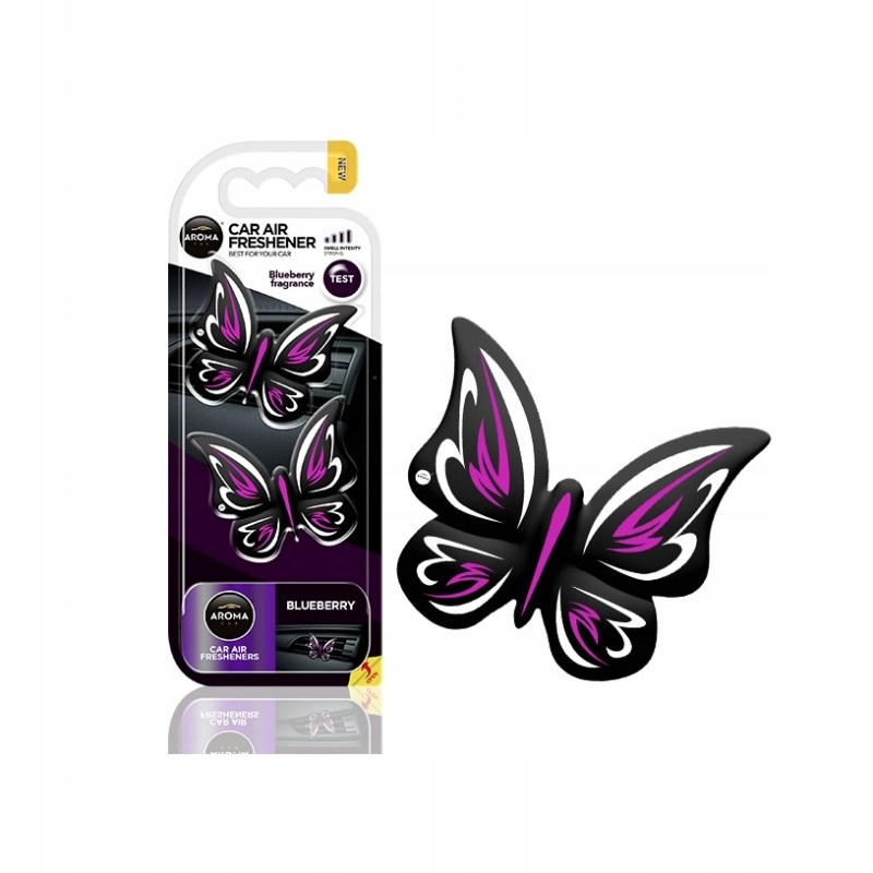 

Zapach Samochodowy Motyl Motylki Blueberry