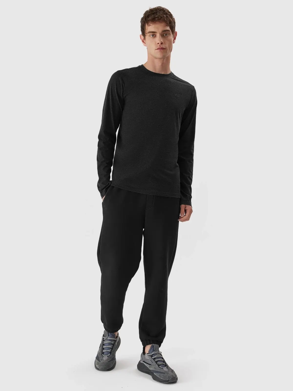 KOSZULKA MĘSKA 4F DŁUGI RĘKAW BAWEŁNA AW23M155 Płeć mężczyzna