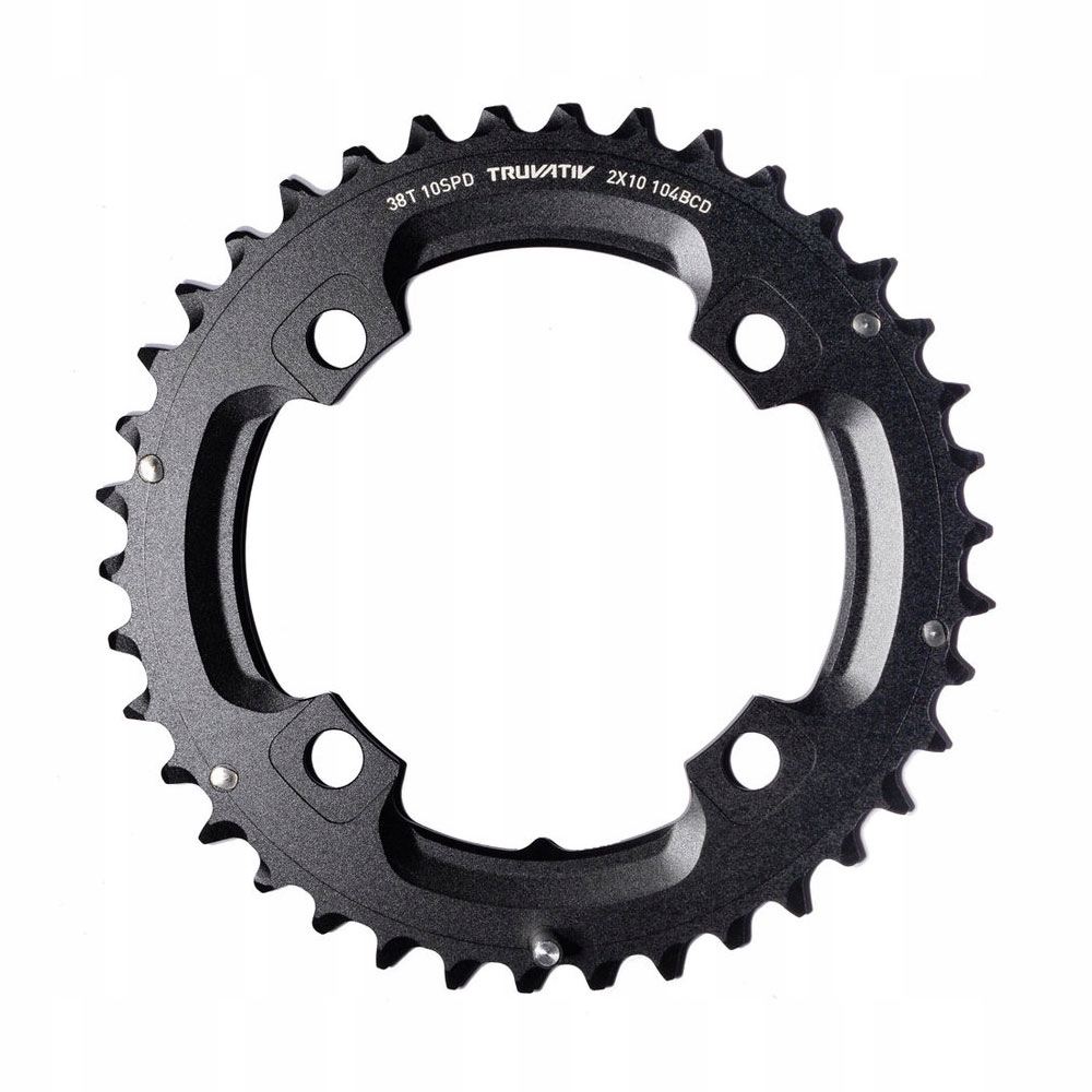 Przetwornik Truvativ S1 104mm, 38 Z., Alu, Cr, S1, 2x10-st.