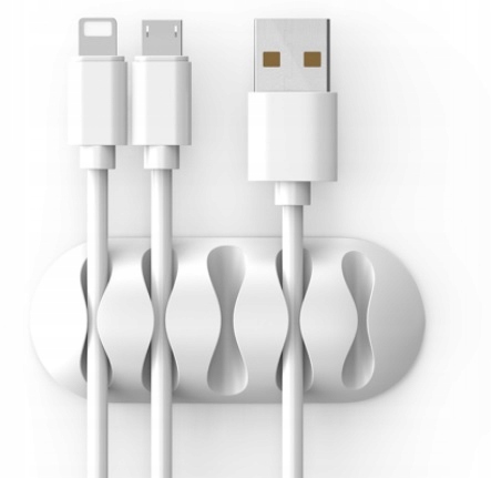 

Organizer Uchwyt Do Kabli Samoprzylepny 5 Kable Bi