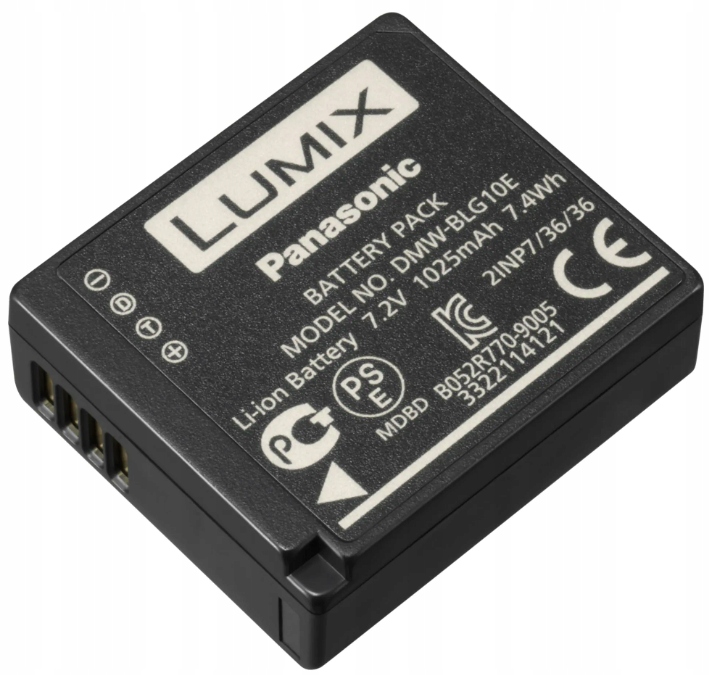 Akumulator Panasonic DMW-BLG10E (następca Dmw-ble 9