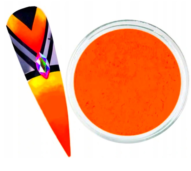 

Smoke Nails Pigment Pyłek Efekt Dymu Neon Orange