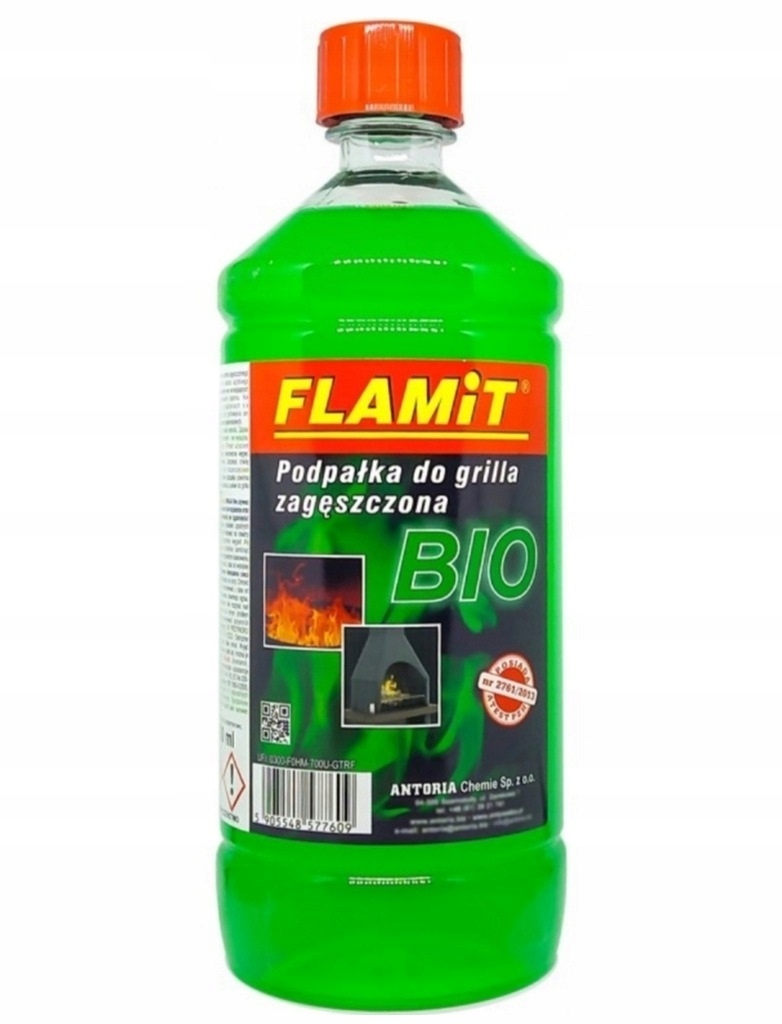 

Bio Podpałka do Grilla zagęszczona 980ml Flamit