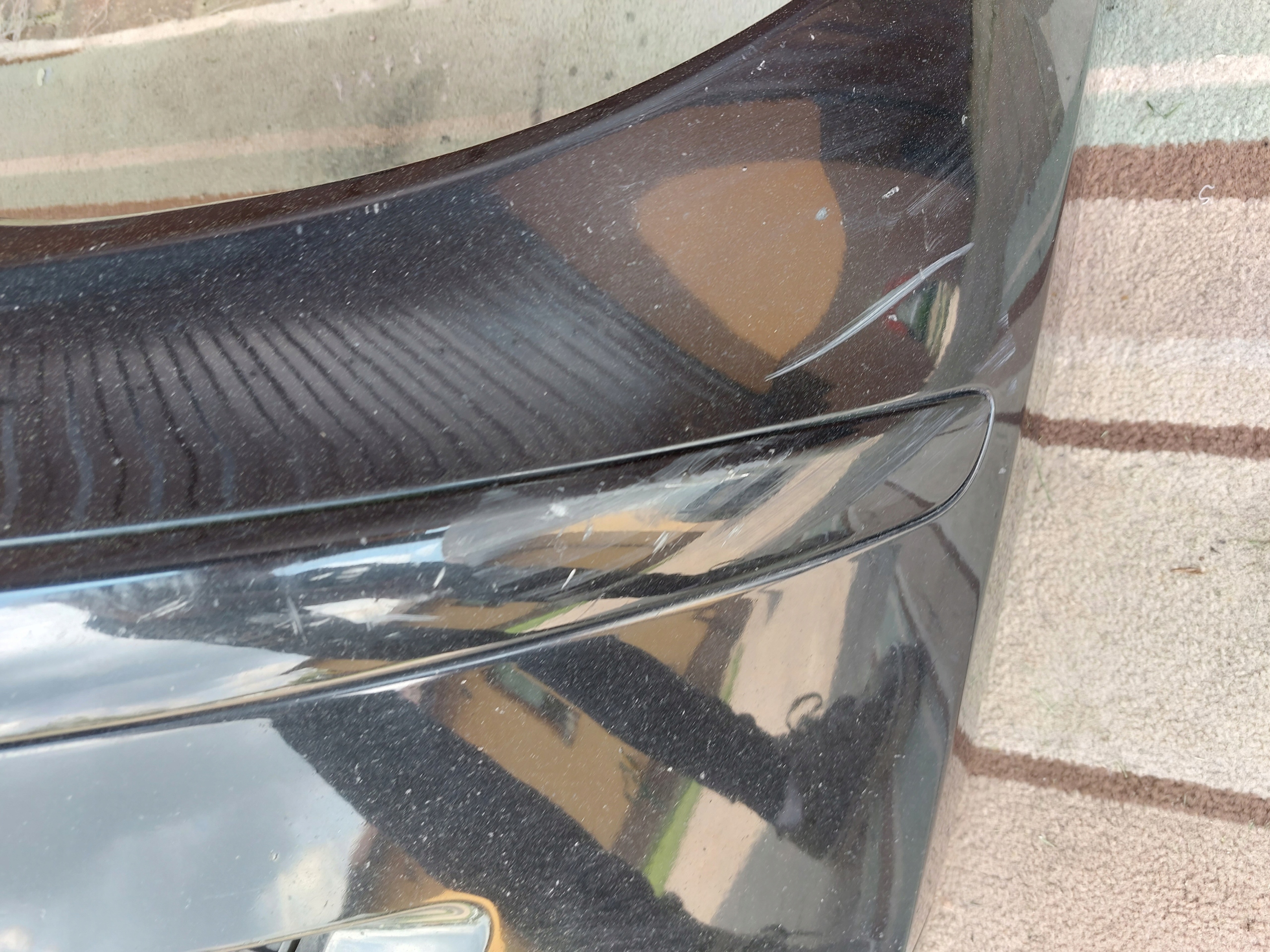 Stoßstange vorne BMW E87 schwarzer 13r