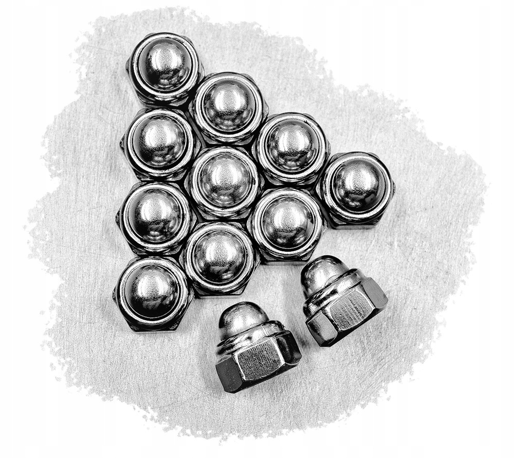 

M8 Nakrętka Kołpakowa Samohamowna Inox A2 986 (1)