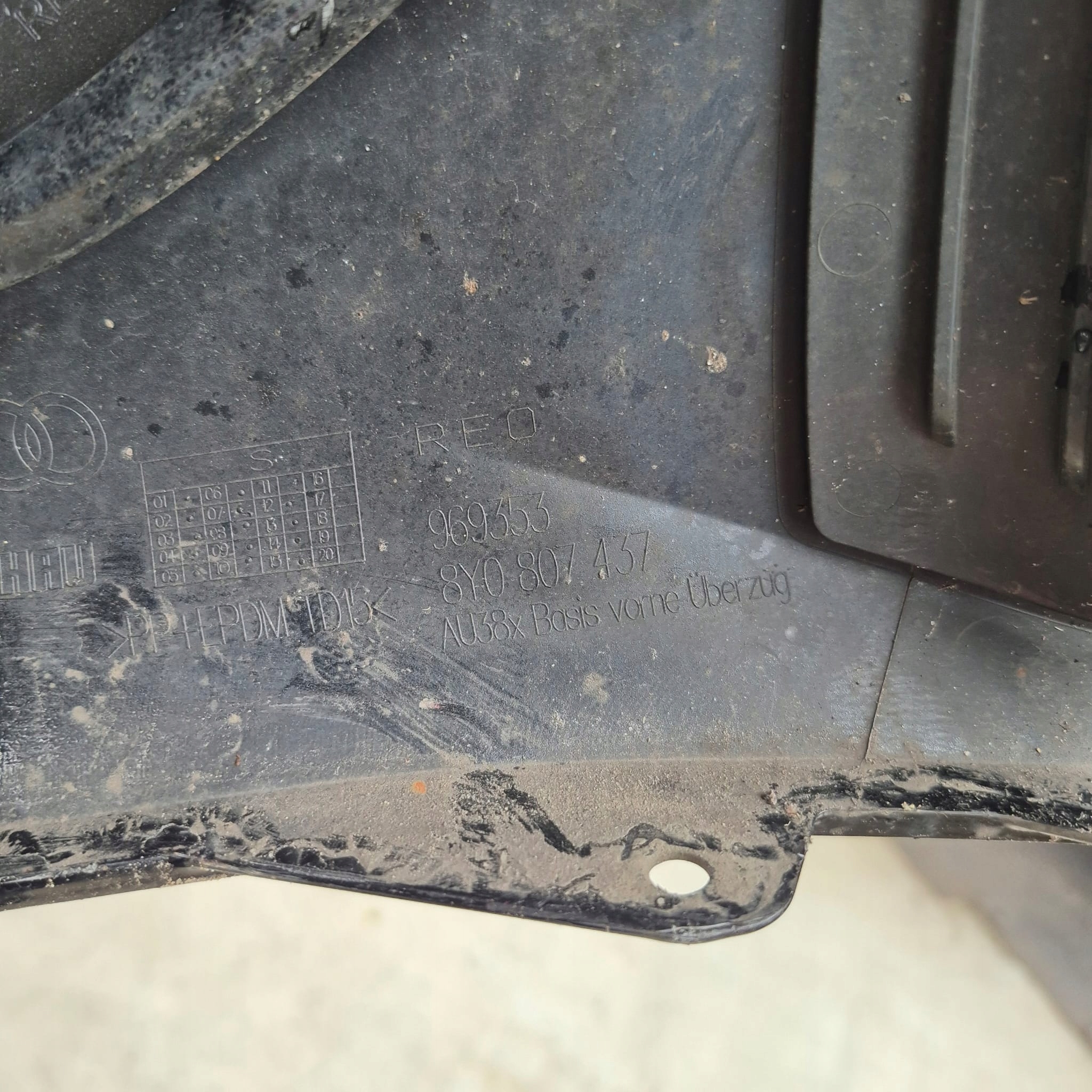 AUDI A3 8Y 20- bumper front front SPR PDC 8Y0807437