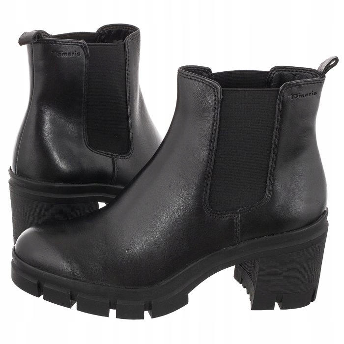 

Buty Damskie Botki Tamaris Czarne 1-25409-29