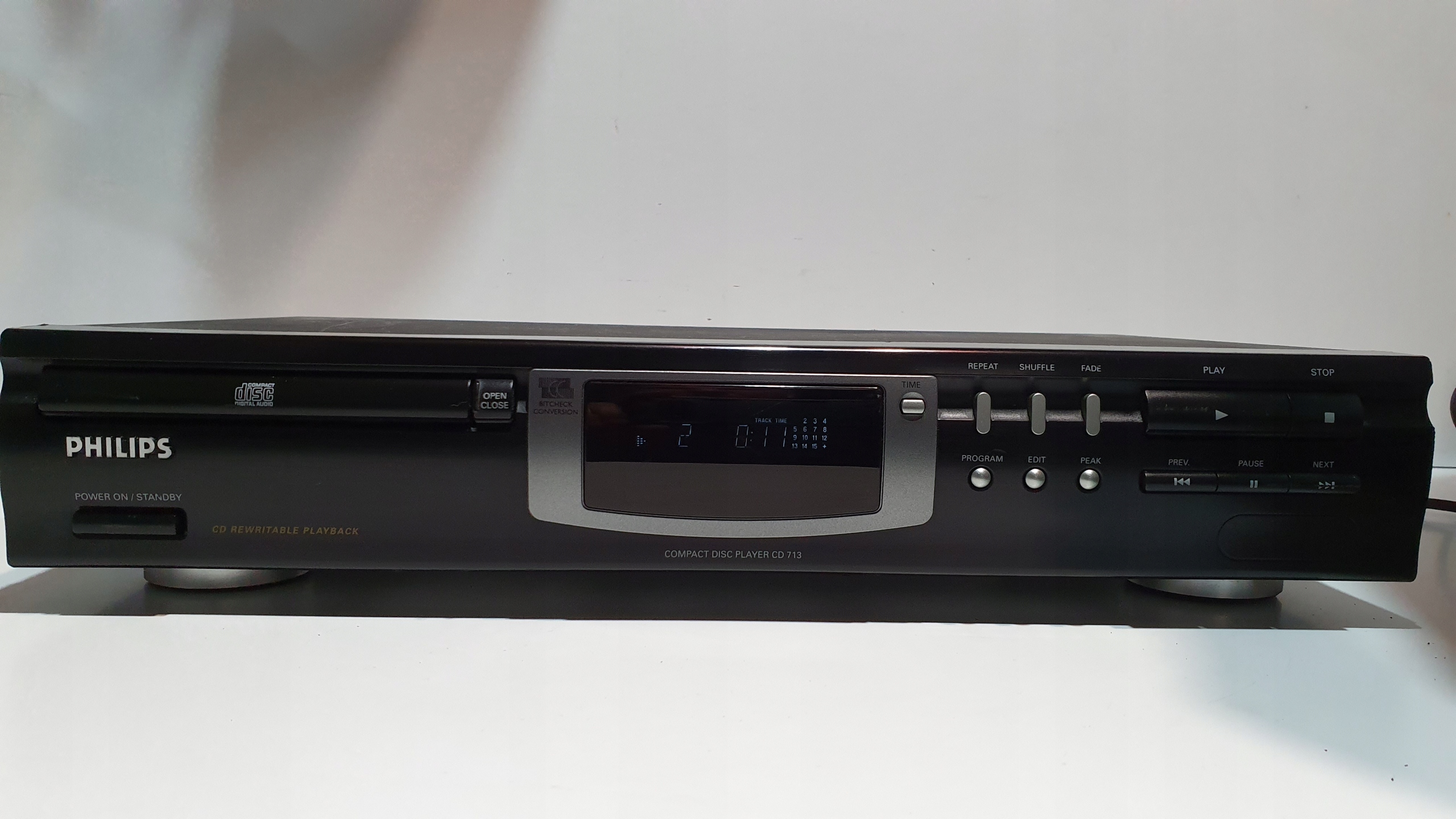 Philips 713 CD player odtwarzacz Możliwość nagrywania nie