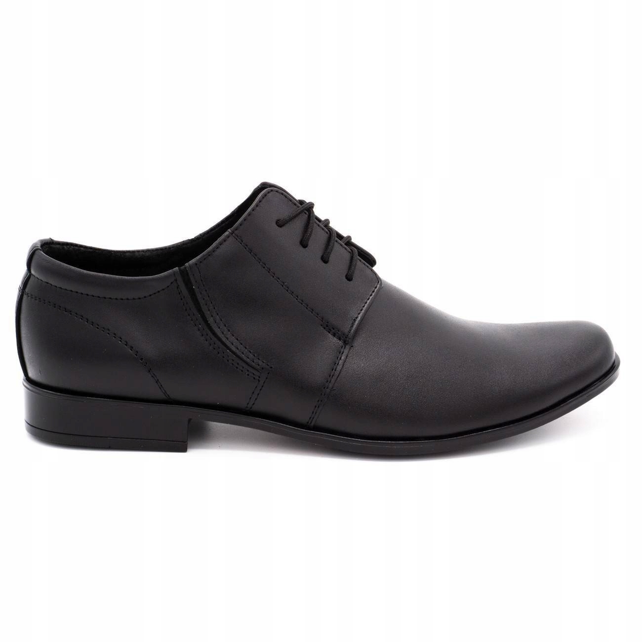 

Buty Eleganckie Pantofle Wizytowe 152LU Czarne 38