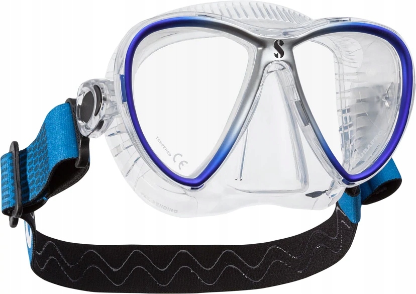 Maska Scubapro Synergy Twin (Niebieska/Transparent)