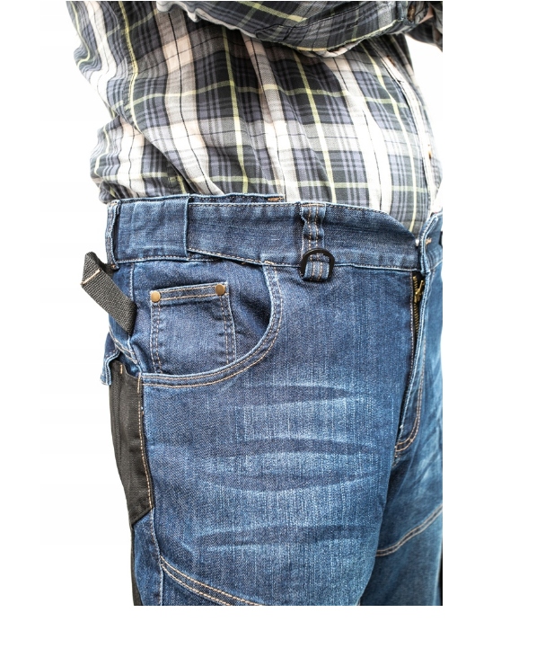 LAHTI PRO SPODNIE JEANSOWE SLIM FIT WZMACNIANE DO PASA ROZMIAR XXL Model L40510
