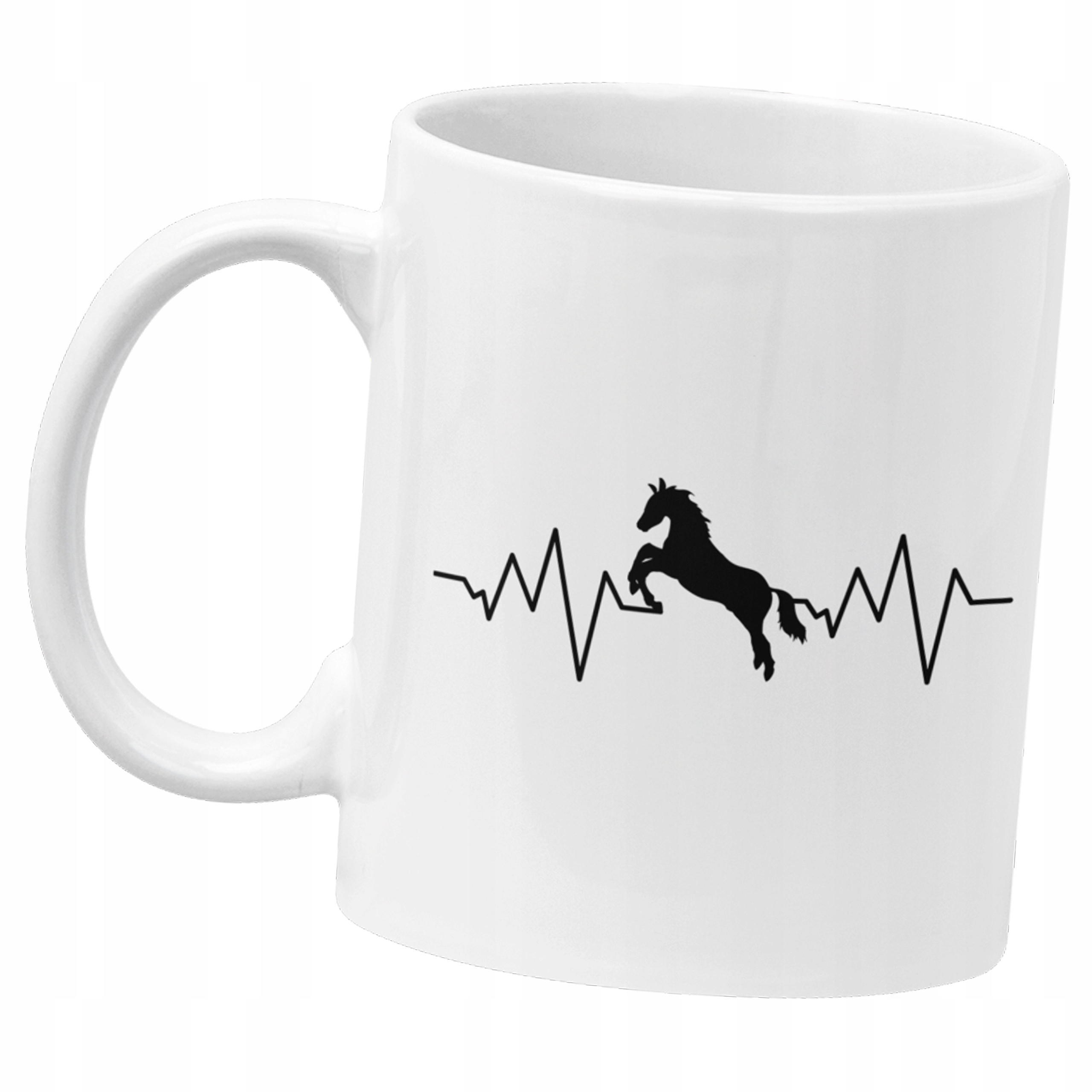 

Kubek z koniem Koń z koniem konie konik