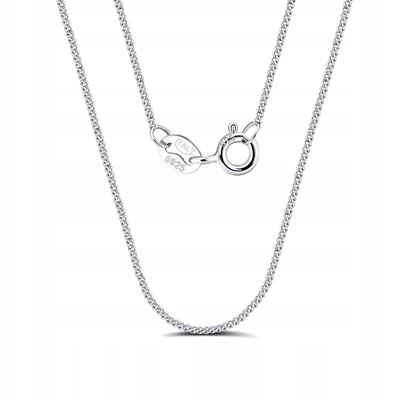 Stříbrný řetízek Cuban Diamond Cut 925 mm – 55 cm