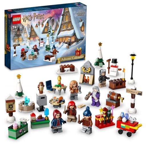 Lego Harry Potter Adventní Kalendář 2023 Vánoční Sada 76418