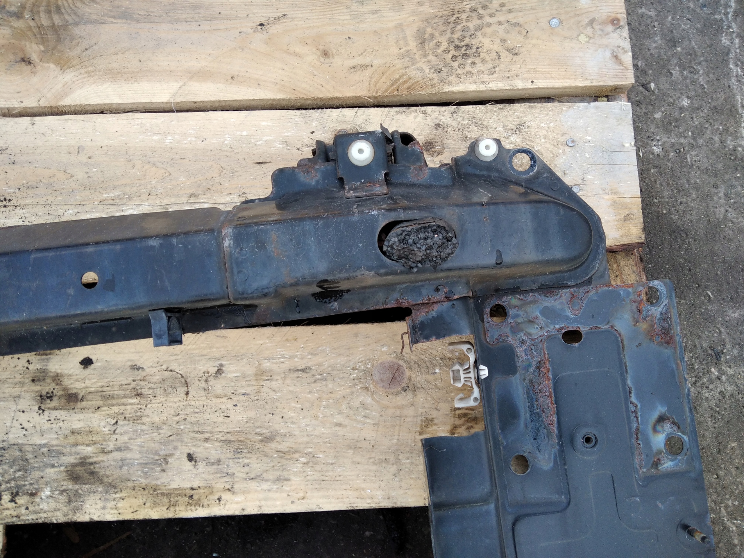 NISSAN MURANO support panel for radiators pillar lower sider