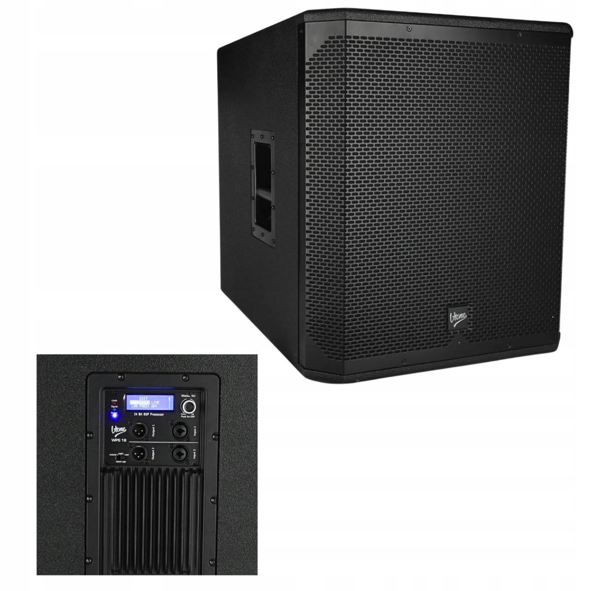 Subwoofer Aktywny Profesjonalny Sceniczny Bass 18" Dsp 600W Rms
