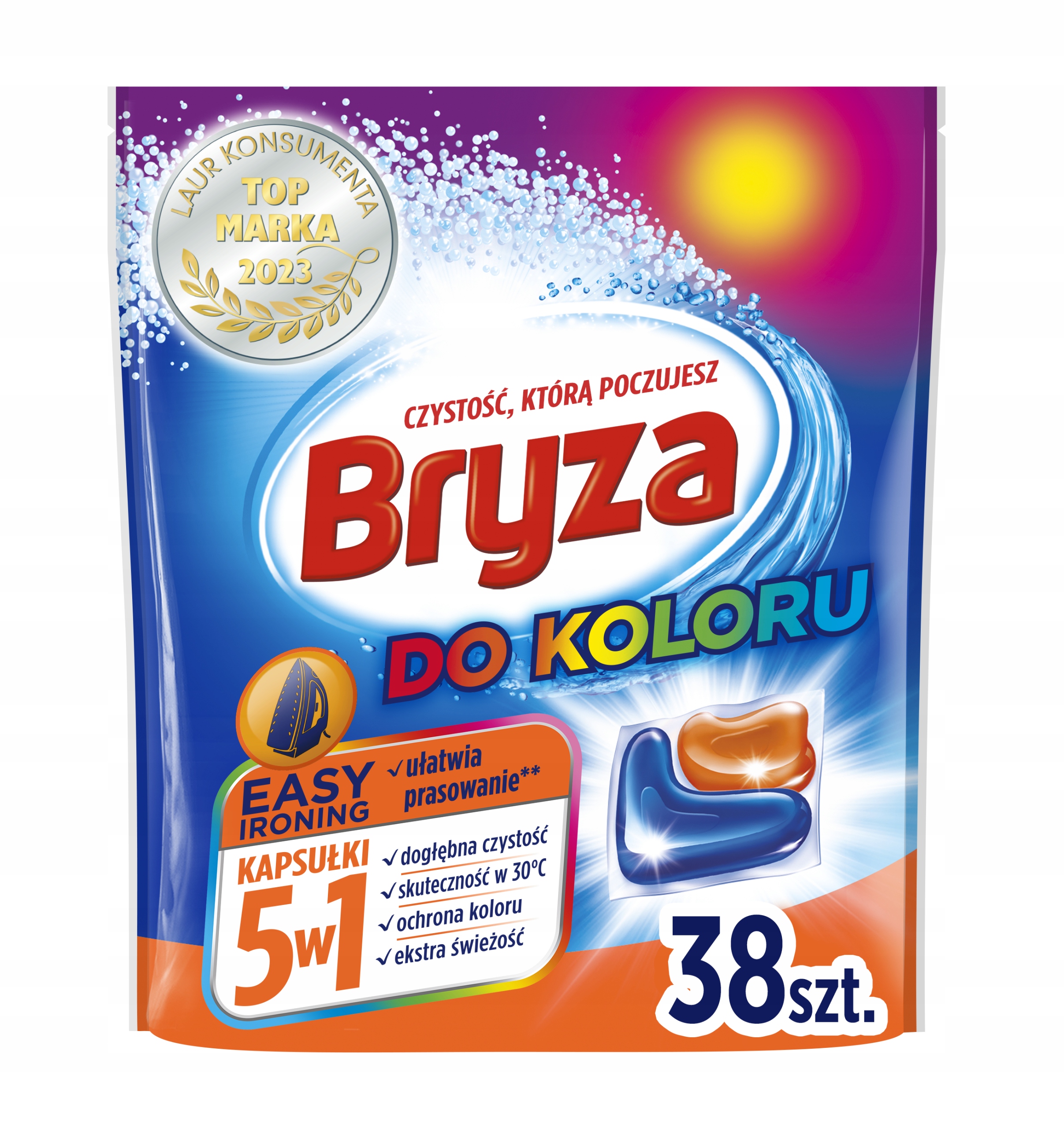 Levně Bryza 5v1 Easy Ironing kapsle na barvu 38