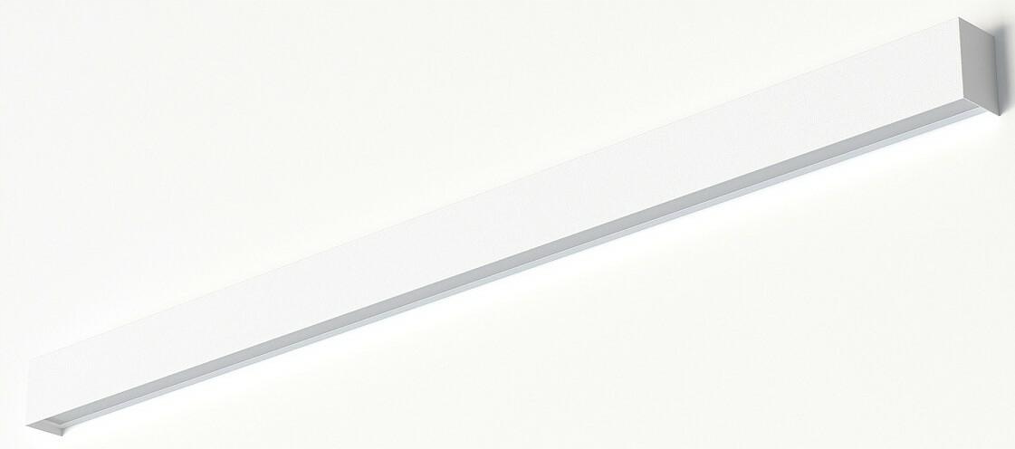 Nástenné svietidlo Straight Biela 1xT8 22W Led 3000K 122cm Nástenná lampa Domáca izba