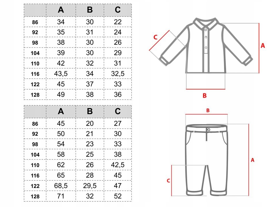 ELEGANCKI KOMPLET KOSZULA SPODNIE SZELKI MUCHA 122 Marka Inna marka