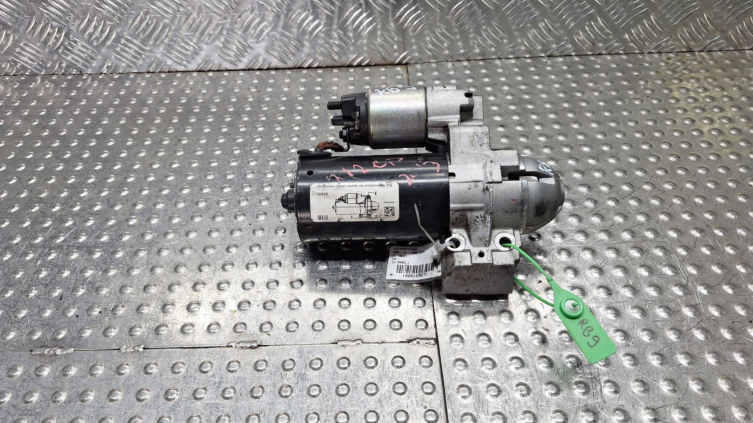 starter 8570383 BMW X1 E84 2.0 D 09-16