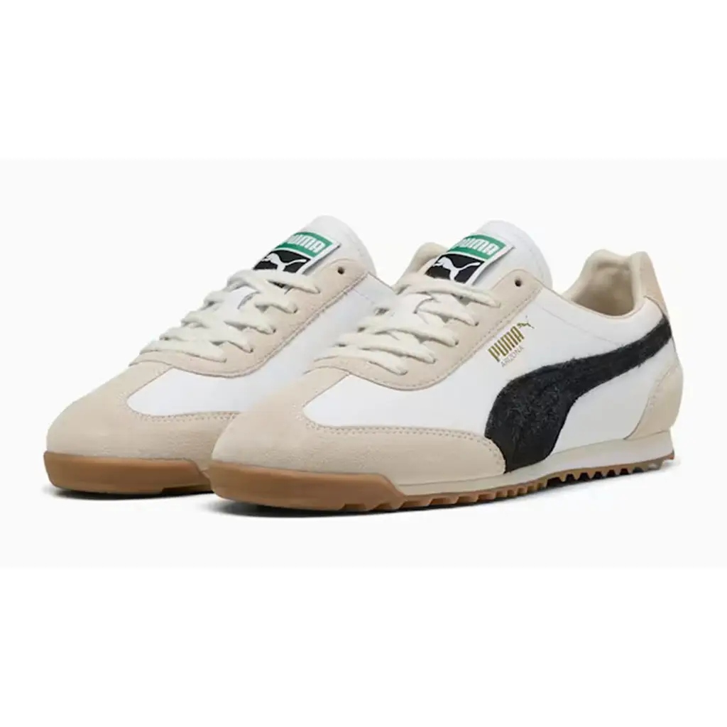 Buty damskie sportowe Puma Arizona Retro 40235302 białe skórzane 40