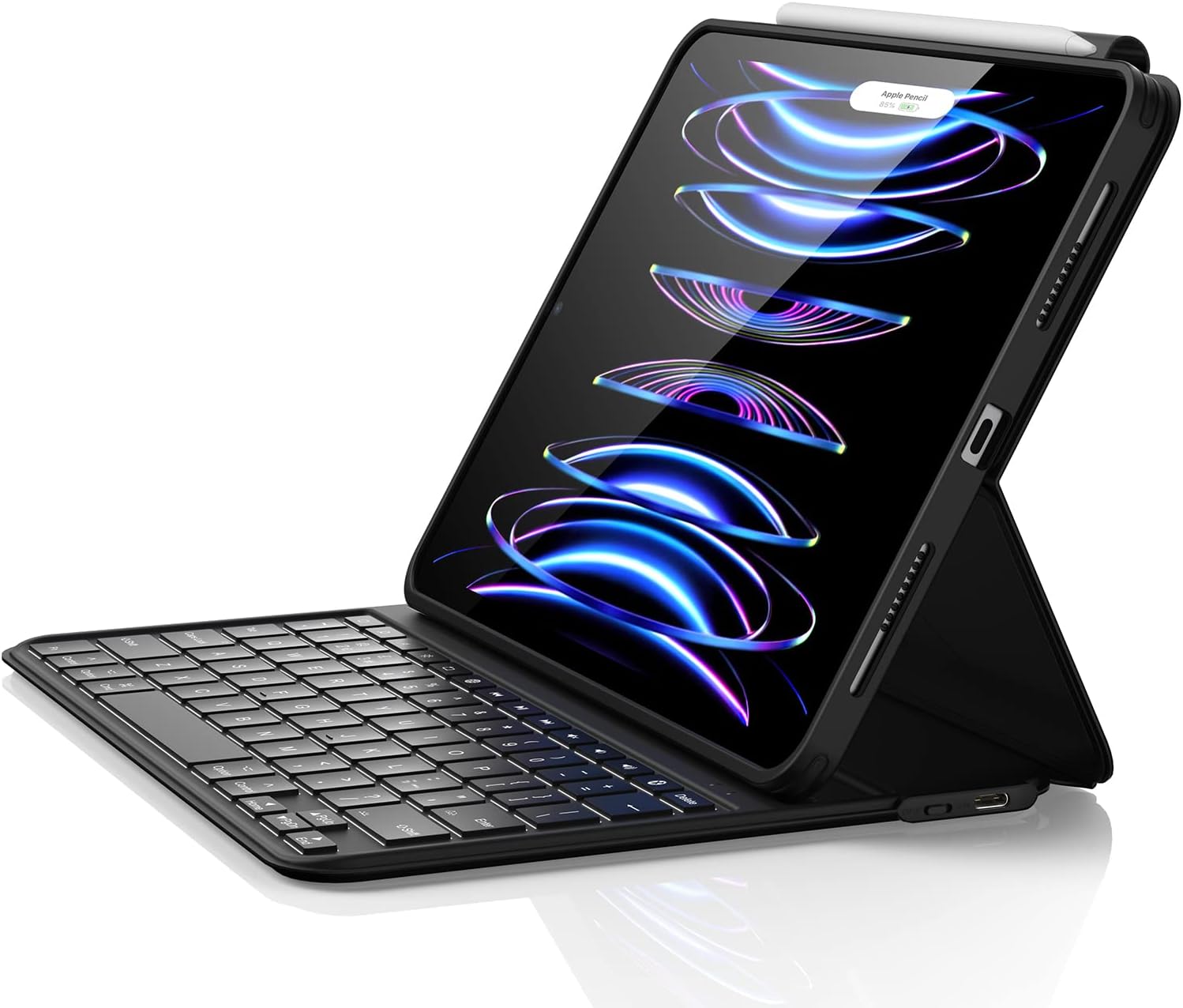 Pouzdro s klávesnicí pro iPad Pro 11/iPad Air 5/4 Esr Ascend Lite 6B008 Qwertz