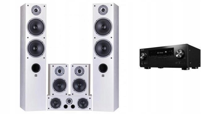 PIONEER VSX-935 + WILSON RAPTOR 7 / 1 / V białe