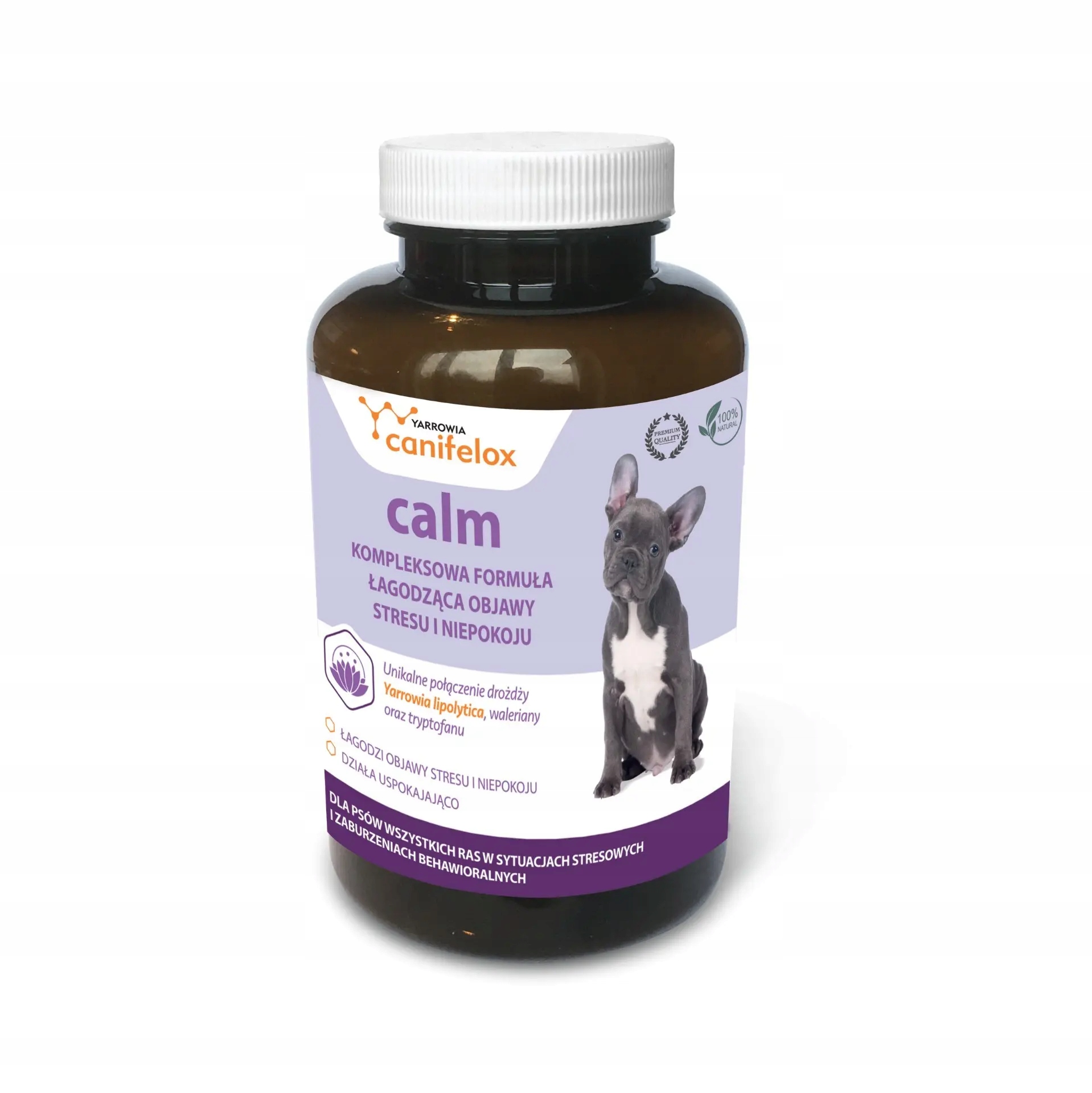 Canifelox Calm 100 tabletek proti stresu pro psy a kočky