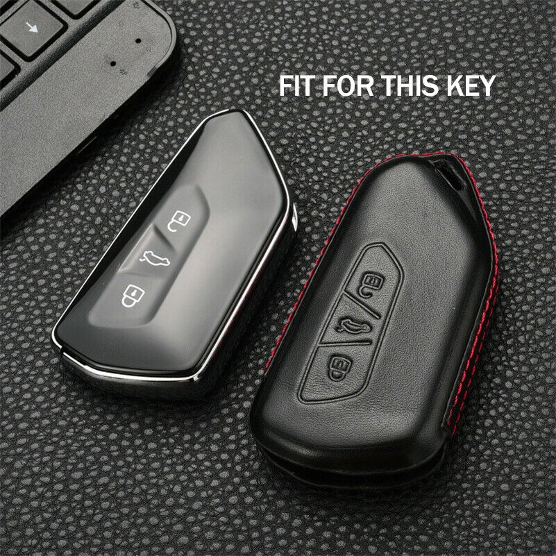 Skórzane Etui pokrowiec na kluczyk Skoda ENYAQ Marka Singer