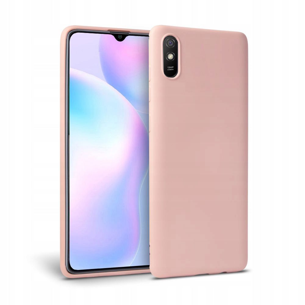 

Cienkie matowe etui Silikon case do Redmi 9A