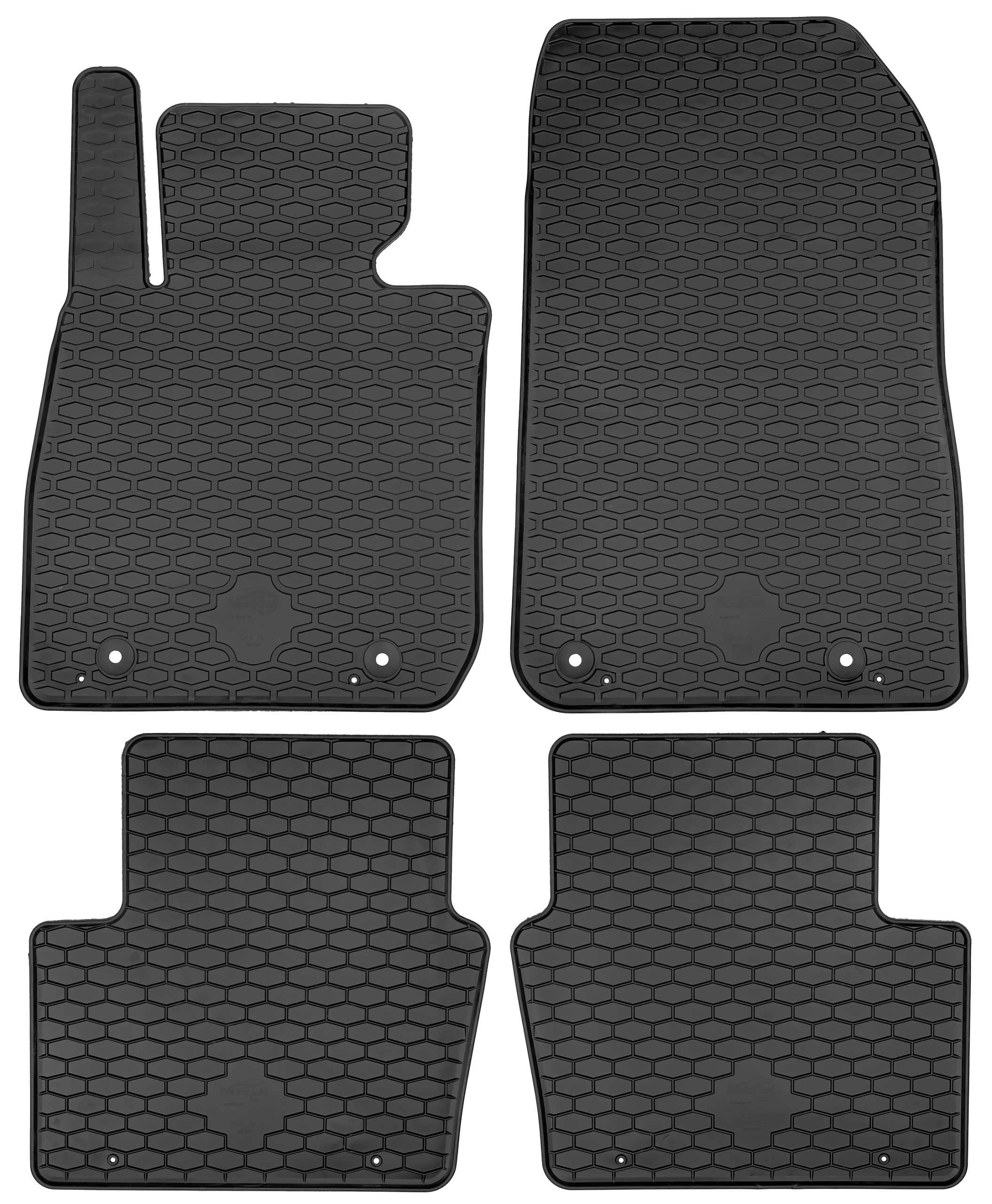 

Zestaw chodników gumowych do Mazda CX-3 2015-2021