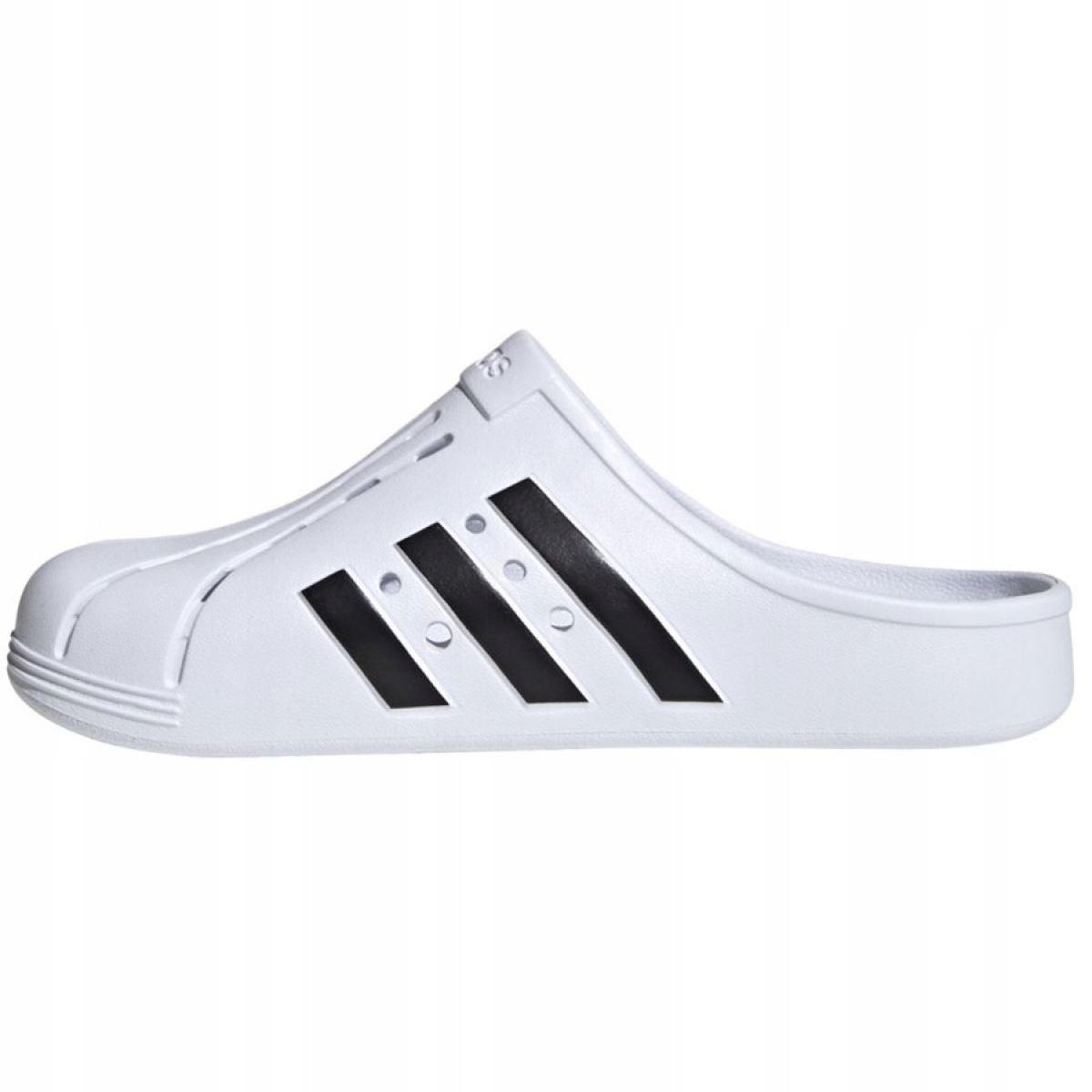 Pánské dámské sandály Adidas Adilette Clogs pantofle do bazénu bílé 39