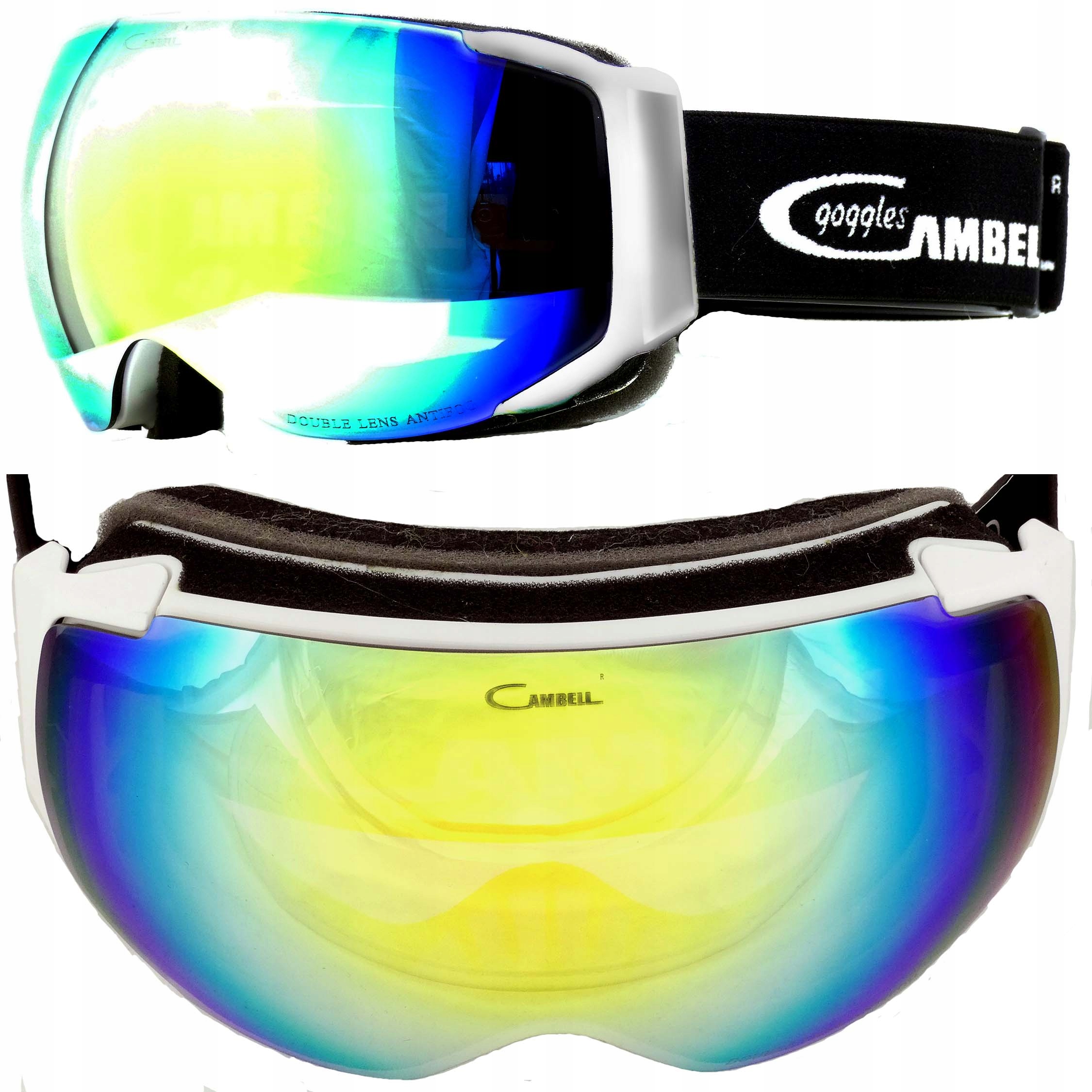 Lyžařské brýle Revo UV400 Dvojité čočky