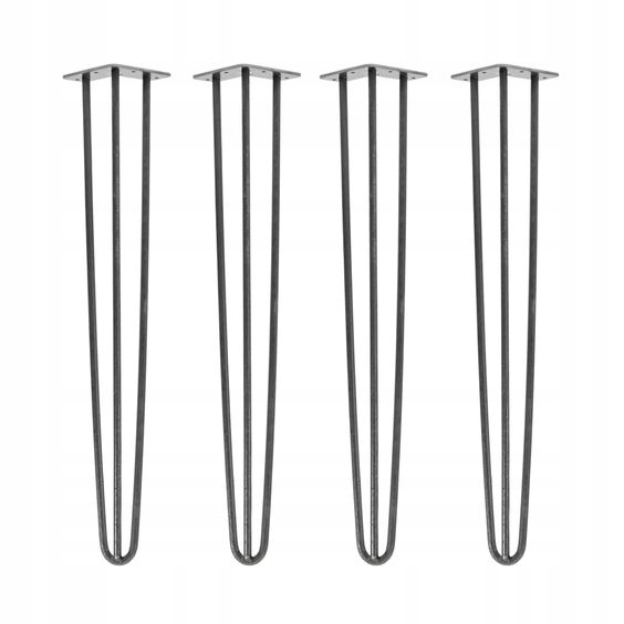 

Nogi Do Stołu 72 CM Hairpin Legs 4 Sztuki Fi 10